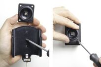 Uchwyt do Apple iPhone X z możliwością wpięcia kabla lightning USB-C - 3