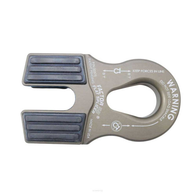 Flat splicer zaczep/szekla liny wyciągarki szary Factor 55