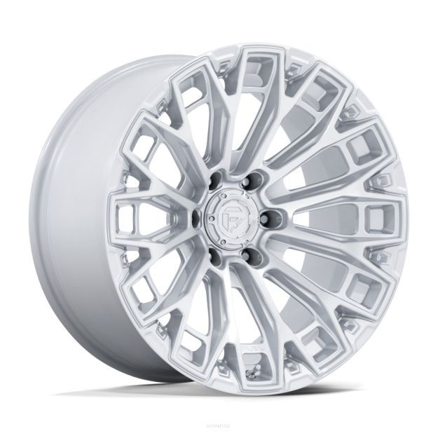Felga aluminiowa FC882 TRAX Gloss Silver W/ Machined Face FUEL
