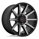 Felga aluminiowa XD847 Outbreak Satin Black W/ Gray Tint XD Series - 4