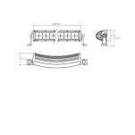 Panel LED 80x LED 1060mm łuk - 3