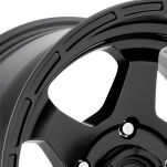 Felga aluminiowa D664 Shok Matte Black Fuel - 4