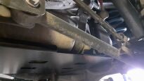 Osłona zbiornika paliwa Toyota Land Cruiser J 120 J121 2002-2009 czerwona - 5
