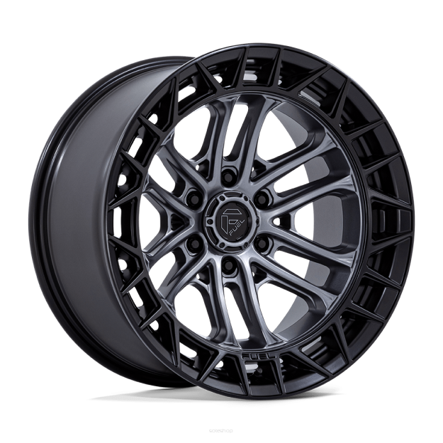 Felga aluminiowa FC874 CELSIUS Matte Gunmetal W/ Matte Black Lip FUEL