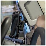 Uchwyt montażowy słupka A z gniazdem montażowym RAM Agile Offroad - 4