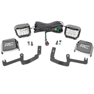 Zestaw lamp LED 3" Rough Country Wide Angle Series