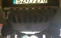 Osłona czołowa z uchwytami do szarpania Jeep Commander XK XH 2005-2011 aluminiowa - 4