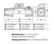Wyciągarka elektryczna - WARN VR EVO 10 (uciąg: 4536 kg) - 9