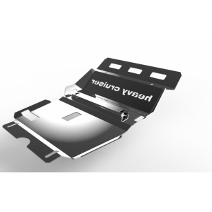 Osłona chłodnic, silnika i przedniego mostu aluminiowa Toyota Hilux Revo