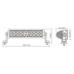 Panel LED 72W 24 LED 405mm - 3