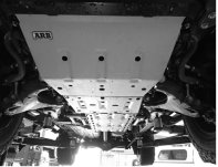 Komplet stalowych osłon podwozia ARB 5415200 - Toyota Land Cruiser 200  4.5L V8 TWIN DIESEL (2015 -) - 2