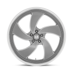 Felga aluminiowa U133 DESPERADO Anthracite Milled Diamond Cut Lip US MAGS - 3