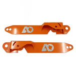 Wzmocniony komplet mocowań amortyzatorów tył pomarańczowy Agile Offroad - 3