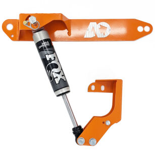 Wzmocniony komplet mocowań amortyzatorów tył pomarańczowy Agile Offroad