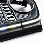 Grill z paskiem LED i otworem na kamerę OFD - 4