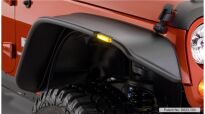 Poszerzenia błotników Bushwacker Flat Style - Jeep Wrangler JK 4 drzwi - 2