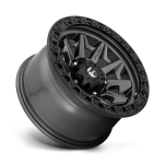 Felga aluminiowa D716 COVERT Matte Gun Metal Black Bead Ring FUEL - 3