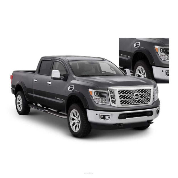 Poszerzenia błotników przód i tył Husky Liners Pocket Style bez Bedside Lockbox