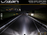LAZER Sentinel 9'' Elite Black ze światłami pozycyjnymi – okrągła lampa LED - 11