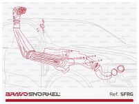 Snorkel, wlot powietrza Bravo FORD RANGER PX (2023 - ) - 10