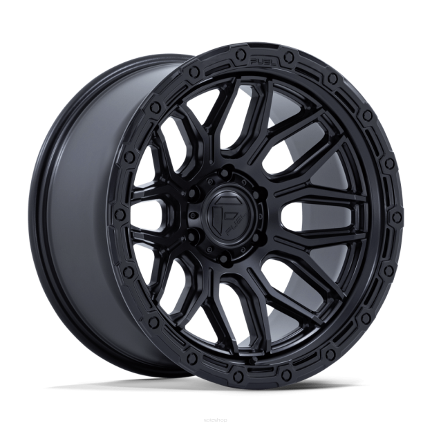 Felga aluminiowa FC881 SURGE Matte Black W/ Gloss Black Lip FUEL
