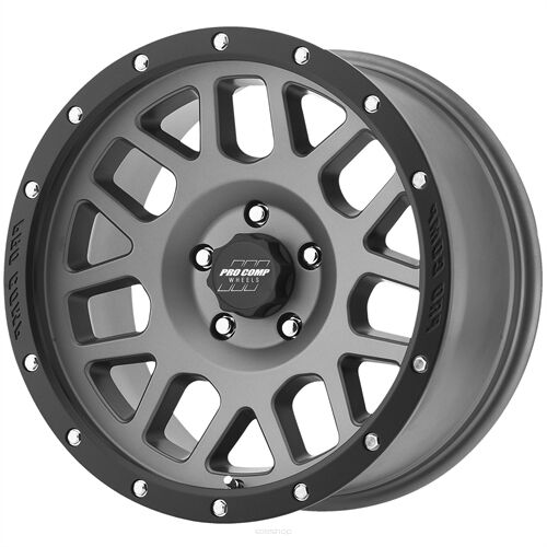 Felga aluminiowa 2640 Satin Gray Interior/Satin Black Lip ProComp