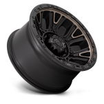 Felga aluminiowa D824 TRACTION Matte Black W/ Double Dark Tint FUEL - 2