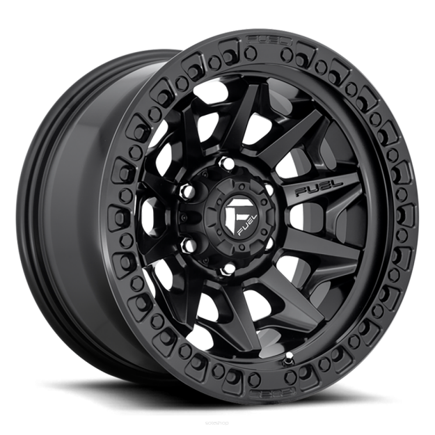 Alloy wheel D694 Covert Matte Black Fuel