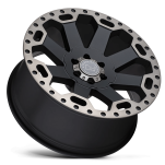Felga aluminiowa Matte Black W/ Machined Dark Tint Warlord Black Rhino - 2