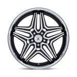 Felga aluminiowa AB046 DUKE Gloss Black Machined ASANTI - 3