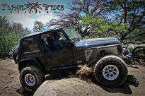 5'' Nadkola błotniki tylne stalowe POISON SPYDER - Jeep Wrangler TJ - 2