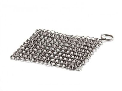 Czyścik łańcuszkowy do naczyń z żeliwa