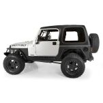 Klapka wlewu paliwa czarna Smittybilt - Jeep Wrangler TJ - 2