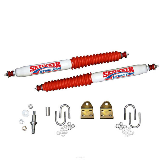 Podwójny amortyzator skrętu olejowy white Skyjacker