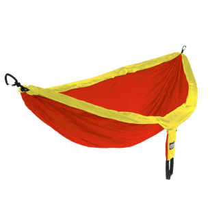 Hamak dwuosobowy DoubleNest pomarańczowy żółty ENO