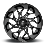 Felga aluminiowa D741 Runner Gloss Black Milled Fuel - 3