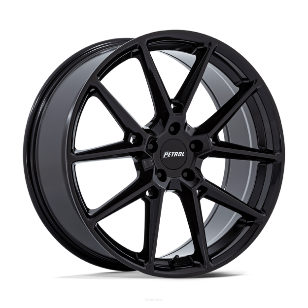 Felga aluminiowa PE002 P1E Gloss Black PETROL