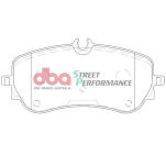 Zestaw hamulcowy tył DBA Plain Street Performance - 6
