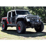 Front and rear fender flares standard coverage Bushwacker Flat Style - 5
