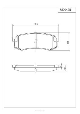 Pedders Brake Pads
