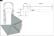 Markiza RHINO RACK BATWING COMPACT - Lewa - 17