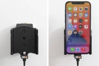 Uchwyt do Apple iPhone 12 Pro z wbudowaną ładowarką samochodową do instalacji na stałe - 6