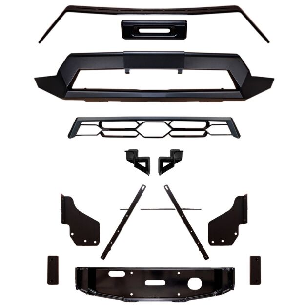 Zderzak z płytą pod wyciągarkę przód Chief Products Stealth Edition WK2 16-22