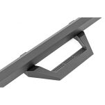 Progi, stopnie boczne regulowane aluminiowe Rough Country SRX2 Double Cab - 5