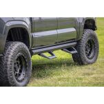 Progi, stopnie boczne regulowane aluminiowe Rough Country SRX2 Double Cab - 6