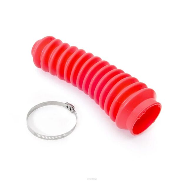 Osłona amortyzatora gumowa uniwersalna czerwona Rough Country