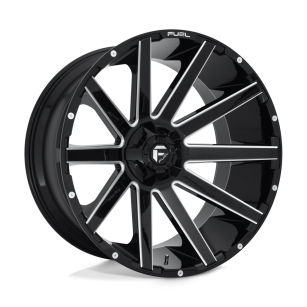Felga aluminiowa D615 CONTRA Gloss Black Milled FUEL