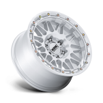 Felga aluminiowa KM555 ATTACK Gloss Silver W/ Machined Face KMC - 2