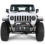 Zderzak przedni Stryker Modular część środkowa z bull barem Smittybilt - Jeep Wrangler JL - 6