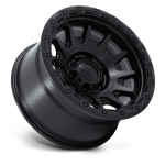Felga aluminiowa FC884 FORTRESS Matte Black W/ Gloss Black Lip FUEL - 3